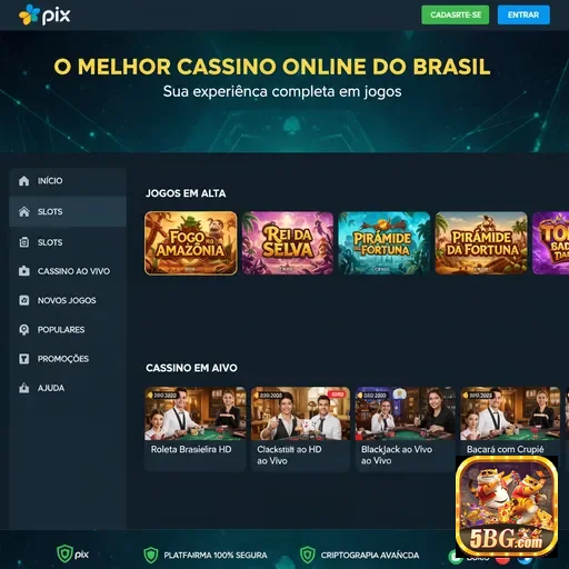 Ilustração de Acesse a Plataforma 5bg com Segurança e Tecnologia Avançada