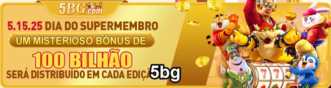 5bg: Cadastre-se Aproveite vantagens exclusivas com 5bg