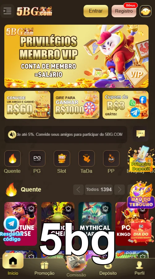 Participante animado em apostas em tempo real no 5bg